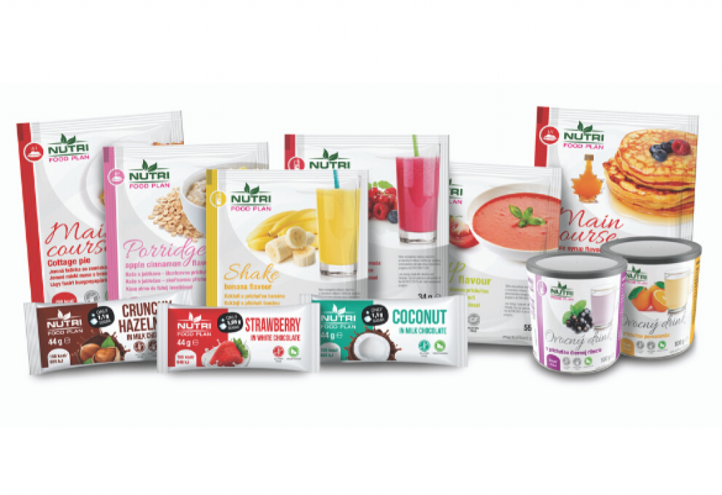 NutriFood nabízí širokou paletu produktů.